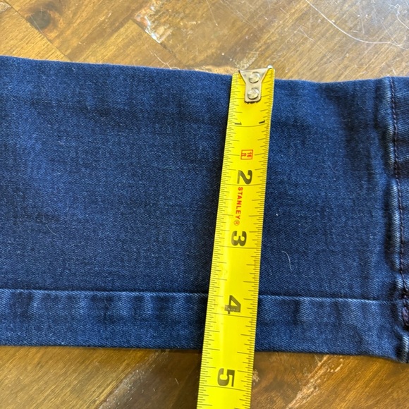 Veronica Beard Dark Wash Denim Skinny Jeans Zipper Pockets Blue Womens 0 - Picture 12 of 12